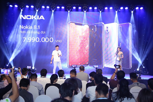 Nokia 8.1 ra mắt tại Việt Nam