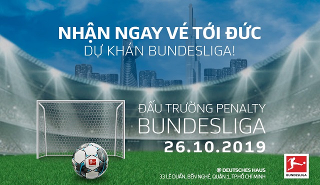 Bundesliga chuẩn bị tổ chức cuộc thi đá Penalty đầu tiên tại Việt Nam với tên gọi “Đấu trường Penalty BUNDESLIGA”