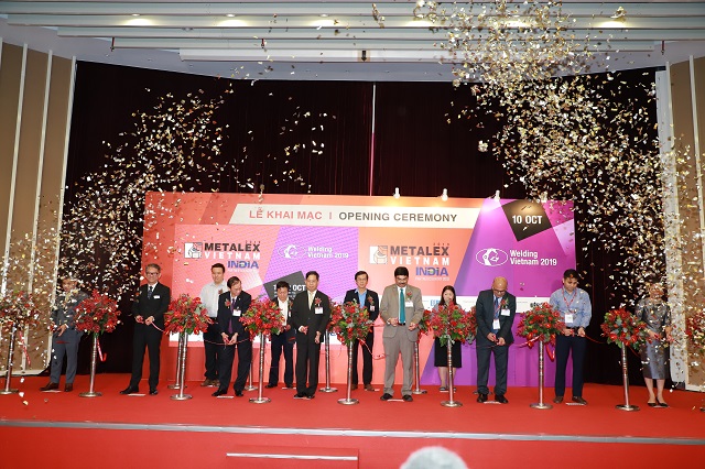 Khai mạc “METALEX Vietnam 2019”, “Welding Vietnam 2019”,  và “ROBOT X HCM”