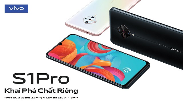 Vivo S1 Pro: Đỉnh cao selfie 32MP, 4 camera sau AI 48MP, giá dưới 7 triệu đồng