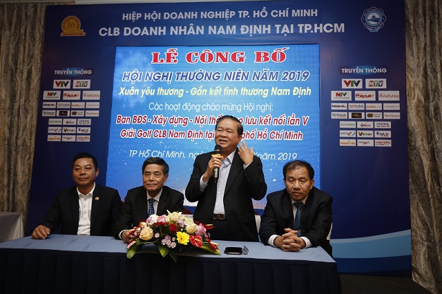 CLB Nam Định tại TP Hồ Chí Minh công bố  Hội nghị thường niên năm 2019