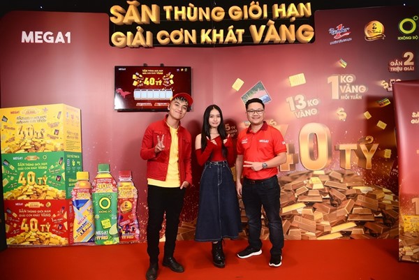 Thêm một khách hàng may mắn ở TP Hồ Chí Minh trúng 1kg vàng SJC   999.9 từ Mega1