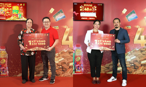 Cuộc đua “săn thùng” trên Mega1 đã trao 4kg vàng và hơn 600.000 giải thưởng đến khách hàng sau 1 tháng triển khai