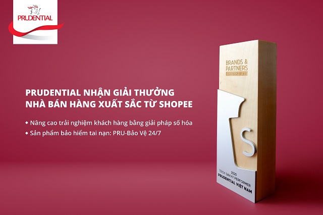 Prudential được vinh danh với nỗ lực số hóa các sản phẩm bảo hiểm