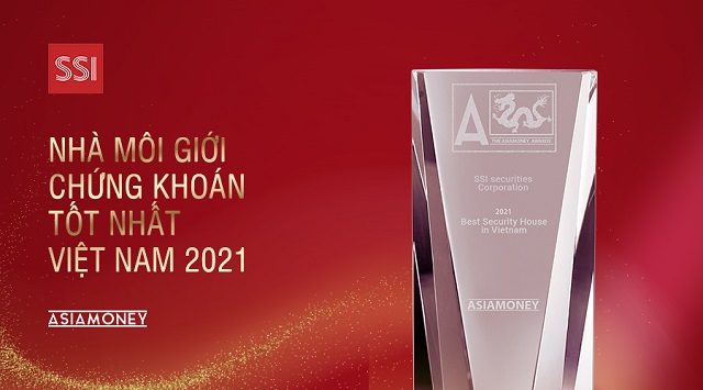 Giải thưởng” Nhà môi giới chứng khoán tốt nhất Việt Nam 2021” gọi tên SSI