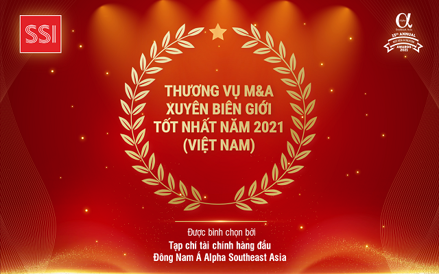 SSI tạo dấu ấn quốc tế với thương vụ M& A xuyên biên giới tốt nhất 2021