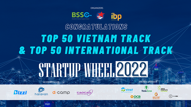 Công bố Top 50 bảng Việt nam và Top 50 bảng quốc tế Startup Wheel  2022