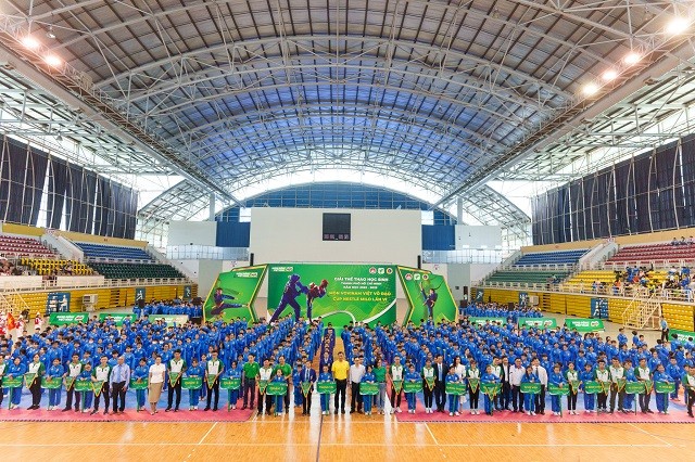 Giải Vovinam Việt Võ Đạo Cúp Nestlé MILO 2023 chào đón gần 2.000 vận động viên tham gia tranh tài