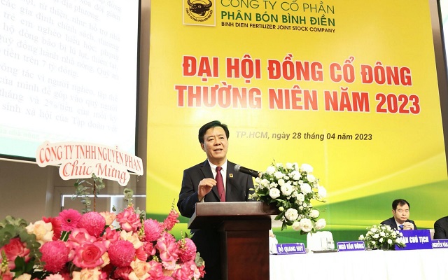 Đại hội đồng cổ đông Công ty Cổ phần Phân bón Bình Điền năm 2023: Duy trì mức thu nhập ổn định cho người lao động