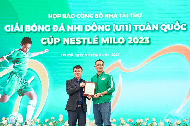 Nestlé MILO đồng hành cùng Giải Bóng đá Nhi đồng (U11) toàn quốc – Cúp Nestlé MILO 2023