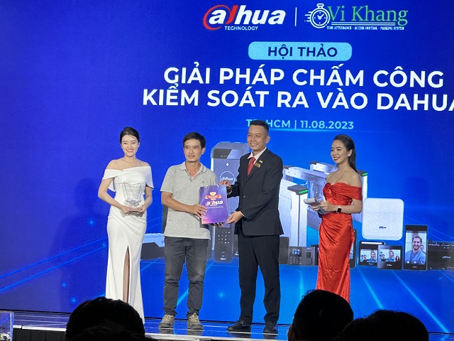 Dahua và Nhà nhập khẩu Vi Khang hợp tác đột phá mảng Kiểm soát ra vào và Chấm công