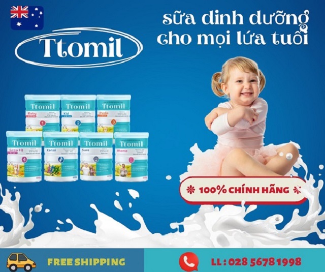 Vì sao sữa dinh dưỡng Ttomil được người tiêu dùng lựa chọn?