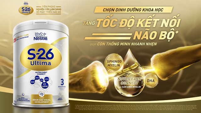 Nestlé chính thức giới thiệu sản phẩm dinh dưỡng khoa học S-26 Ultima3