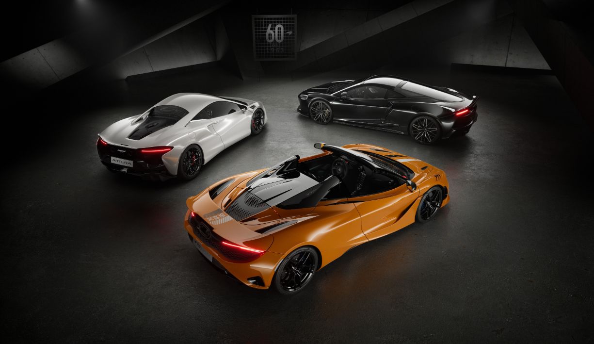 McLaren mang đến những tùy chọn cá nhân hóa độc quyền nhân kỷ niệm 60 năm thành lập