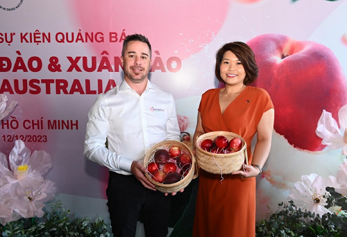 Trái cây mùa hạ Australia đã có mặt tại các hệ thống siêu thị Việt