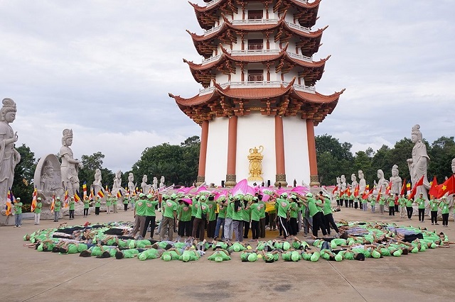 Hai Kỷ lục Việt Nam được xác lập tại Hội trại “Tuổi Trẻ & Phật Giáo” lần thứ 14 năm 2024 