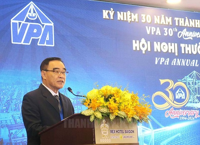 Hiệp hội Cảng biển Việt Nam (VPA) tổ chức lễ kỷ niệm 30 năm thành lập và phát triển