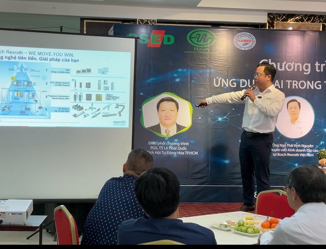 Bosch Rexroth giới thiệu hệ sinh thái AIoT trong buổi tọa đàm CafeTech 2024