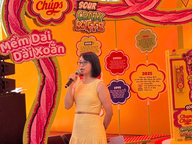 TP.HCM: Chupa Chups ra mắt kẹo dẻo hươu cao cổ Giraffe –  món quà “Mãi Vui” cho ngày Quốc tế Thiếu nhi