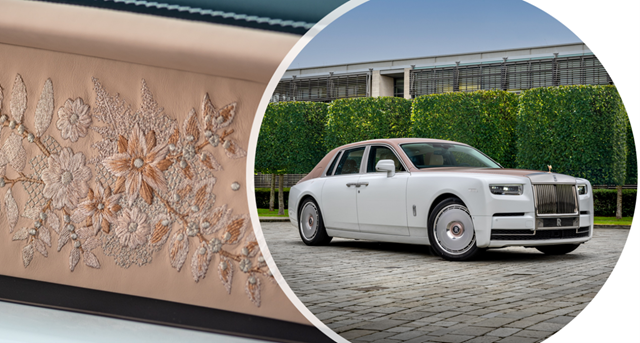 Rolls-Royce ra mắt mẫu xe độc bản Phantom Dentelle : Tôn vinh nghệ thuật trang trí ren