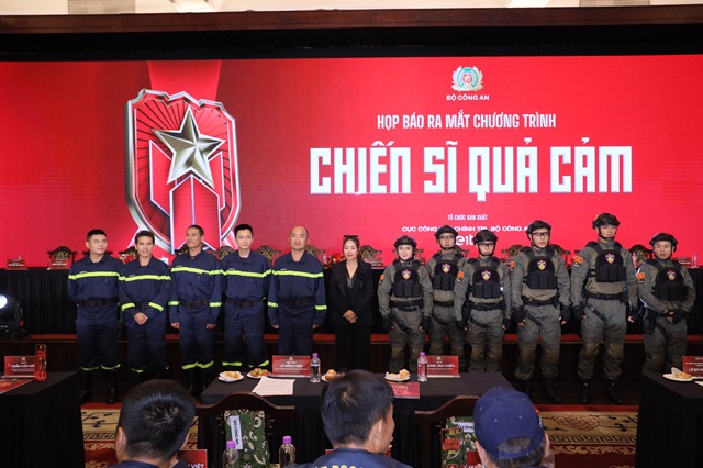 Chiến sĩ quả cảm: Chính thức ra mắt Chương trình truyền hình thực tế nhập vai hành động đầu tiên về lực lượng CAND
