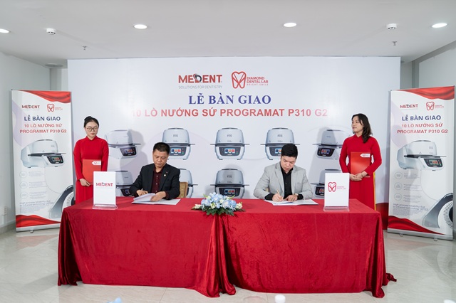 Diamond Dental Lab mua 10 lò nướng sứ Programat P310 G2 cùng 1 lúc
