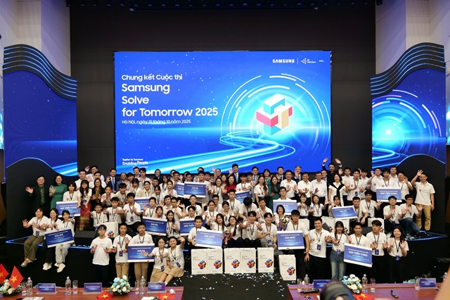Tổng kết và Công Bố Kết Quả Cuộc Thi Samsung Solve for Tomorrow 2025